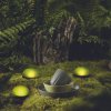 Portable table lamp SOFT SPOT 11 cm, LED, olive green, Rosendahl