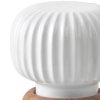 Salt or pepper mill HAMMERSHOI 18,5 cm, white, Kähler