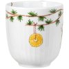 Christmas mug HAMMERSHOI 2019, 330 ml, white, Kähler