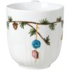 Christmas mug HAMMERSHOI 2022, 330 ml, white, Kähler