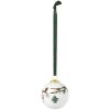 Christmas ball HAMMERSHOI 2018 white, Kähler