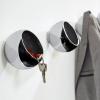 Coat hook SPECTRA 12 cm, silver, aluminium, Philippi