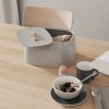 Bread bin EMMA 23 cm, grey, Stelton