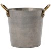 Mini serving bucket PRESENTATION set of 2 pcs, stainless steel, Nicolas Vahé