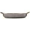 Mini serving roasting pan PRESENTATION, shallow, set of 2 pcs, stainless steel, Nicolas Vahé