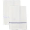 Tea towel AMOW, set of 2 pcs, white/blue, Nicolas Vahé