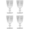 Wine glass GROOVE, set of 4 pcs, 250 ml, Nicolas Vahé