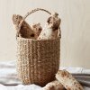 Bread storage basket USE 27 cm, with handle, seagras, Nicolas Vahé