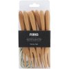 Serving fork, set of 12 pcs, bamboo Nicolas Vahé