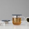 Tea strainer INFUSION, colapsible, blue, Viva Scandinavia