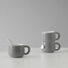 Tea cup ISABELLA, set of 4 pcs, 250 ml, grey, Viva Scandinavia