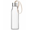 Water bottle 500 ml, beige strap, Eva Solo