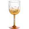 Wine glass COSMIC DINER METEORITE 20 cm, yellow, Seletti