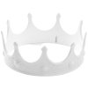 Home decoration MEMORABILIA MY CROWN 18,5 cm, white, porcelain, Seletti