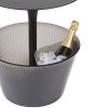 Bottle cooler for PICK-UP side table, grey, Alessi