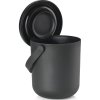 Container for organic waste CIRCULAR 3 l, black, plastic, Zone Denmark