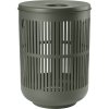 Laundry bin UME 60 l, olive green, plastic, Zone Denmark
