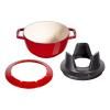 141305 2 set na fondue visnovy o 16 cm staub