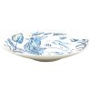 Deep plate DIESEL CLASSICS ON ACID LEONE 25 cm, blue, porcelain, Seletti