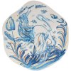 Deep plate DIESEL CLASSICS ON ACID LEONE 25 cm, blue, porcelain, Seletti