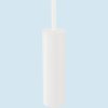 Toilet brush TUBO 40 cm, standing, white, stainless steel, Zack