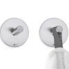 Towel hook 4,5 cm, set of 2, matt, stainless steel, Zack