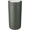 Travel mug TO GO CLICK 400 ml, soft dark forest, Stelton