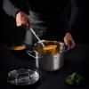 Cookware set ORIGINAL PROFI + serving pan ORIGINAL PROFI, set of 6, Fissler