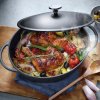 Roasting pan 30 x 23,5 cm, black cast iron, WMF