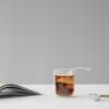 Tea infuser INFUSION GLOBE 16 cm, white, glass, Viva Scandinavia