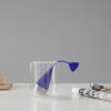 Tea infuser INFUSION EGG 16 cm, blue, stainless steel, Viva Scandinavia