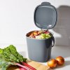Biowaste container EASY-CLEAN GOOD GRIPS 2,83 l, grey, plastic, OXO