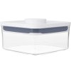 Kitchen storage jar POP GOOD GRIPS 1,1 l, big square, plastic, OXO