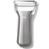 Vegetable peeler STEEL 13 cm, silver, stainless steel, OXO