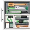 Cutlery tray GOOD GRIPS 41 cm, with flexible compartment, grey, plastic, OXO
