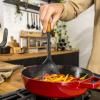 Kitchen turner WOK 31 cm, brown, silicone, Staub