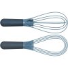 Whisk TWIST 981000 29 cm, foldable, blue, silicone, Joseph Joseph