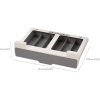 Coffee pod organiser CUPBOARDSTORE 851667 27 cm, grey, plastic, Joseph Joseph