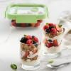 Food storage container 370 ml, rectangular, glass, Lékué