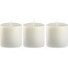 Scented candle VALOA WINTER S 6 cm, set of 3 pcs, spare refill, Blomus