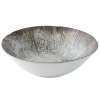 Dining bowl ICE WHITEWASH 700 ml, white, ceramics, MIJ