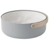 Bread basket EMMA 23 cm, grey, aluminium, Stelton