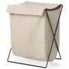 Laundry bin HERMAN 65 cm, iron / cotton, ferm LIVING