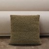 Cushion MOOR 50 x 50 cm, olive, wool, ferm LIVING