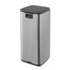 226047 9 dotykovy odpadkovy kos bo 30 l matna ocelova ocel brabantia
