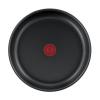 227199 16 large ingenio easy cook clean black bugatti red sautepan 24cm 21bm 8136