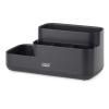 227637 organizer do koupelny easystore 70600 25 cm cerna plast joseph joseph