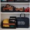 228463 4 kuchynsky organizer nordic kitchen 32 x 23 cm cerna plast bambus eva trio