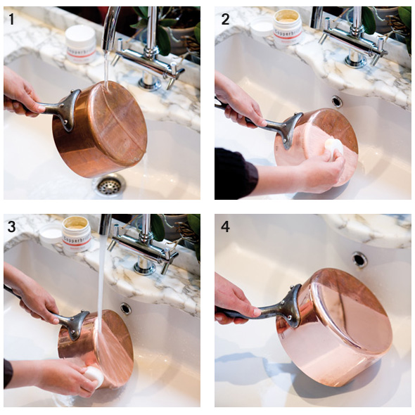 Čištění nádobí Mauviel