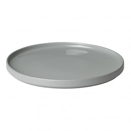Mělký talíř Mio světle šedý Blomus